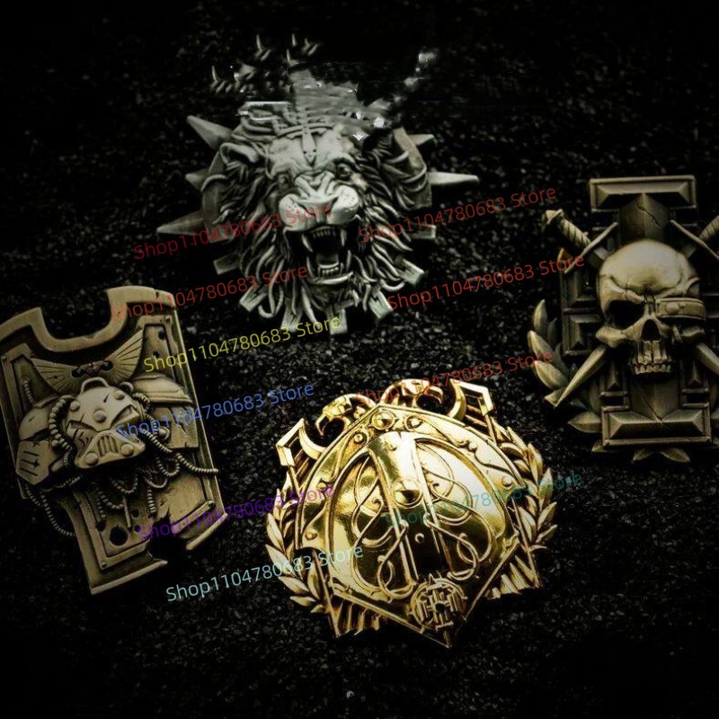 Men Accessories Gift Set - เข็มกลัดตราสัญลักษณ์ 40K Burning Galaxy Honor Chapter