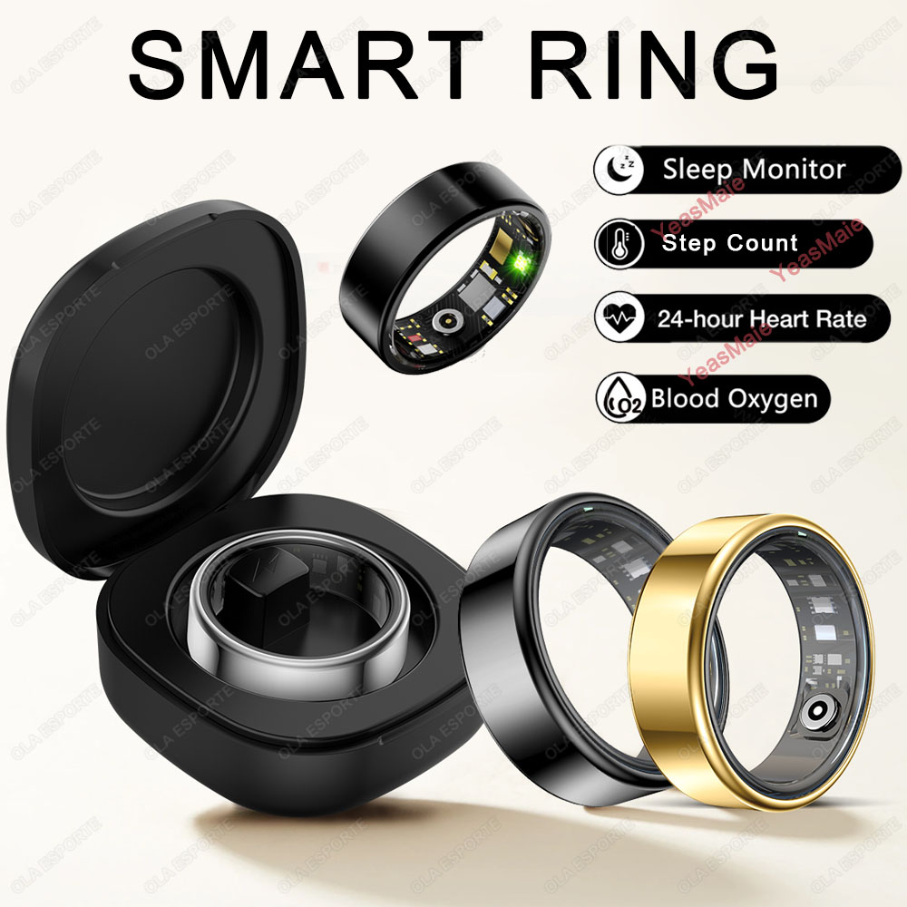 Young Men'S Accessories - แหวนอัจฉริยะรุ่นใหม่ปี 2026 สำหรับผู้ชายและผู้หญิง, ตรวจวัดอัตราการเต้นของหัวใจ, ออกซิเจนในเลือด และการนอนหลับ,