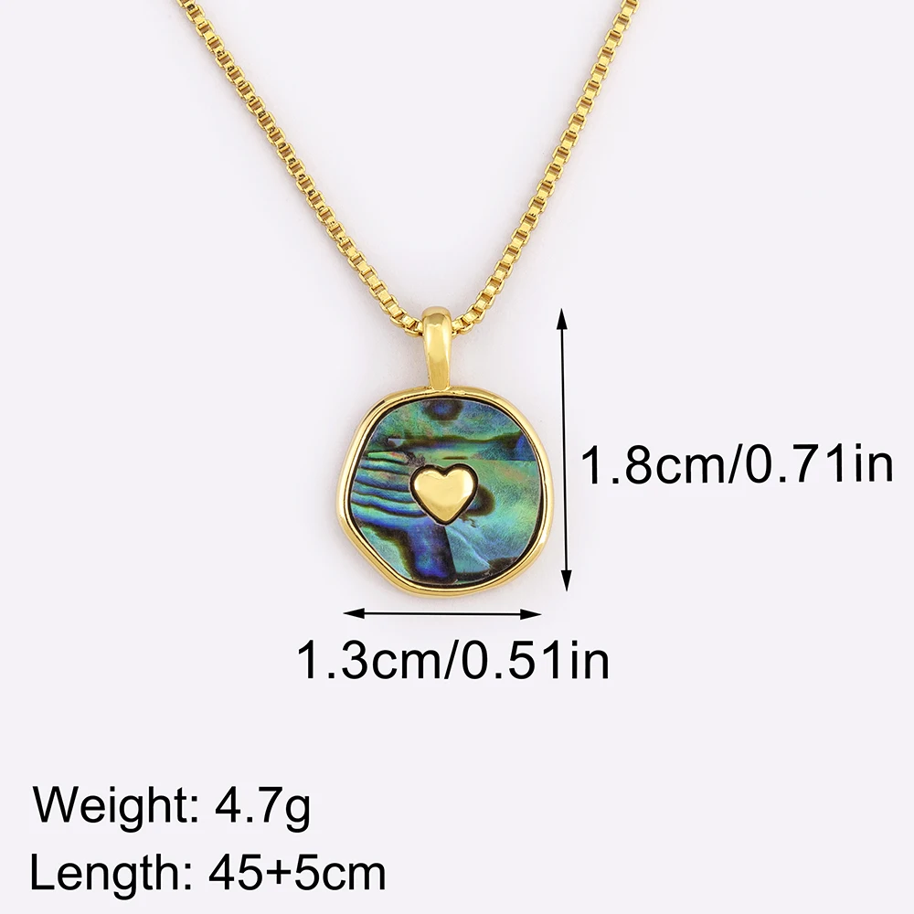 สร้อยคอจี้รูปทรงกลม ลายหัวใจ/ก - Men'S Accessories Jewelry Sale บทวิจารณ์และราคา