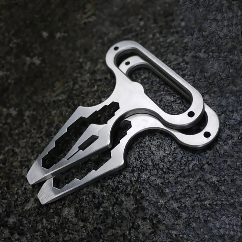 ชุดเครื่องมือเอาตัวรอด EDC สำห - Keychain Multi Tool บทวิจารณ์และราคา