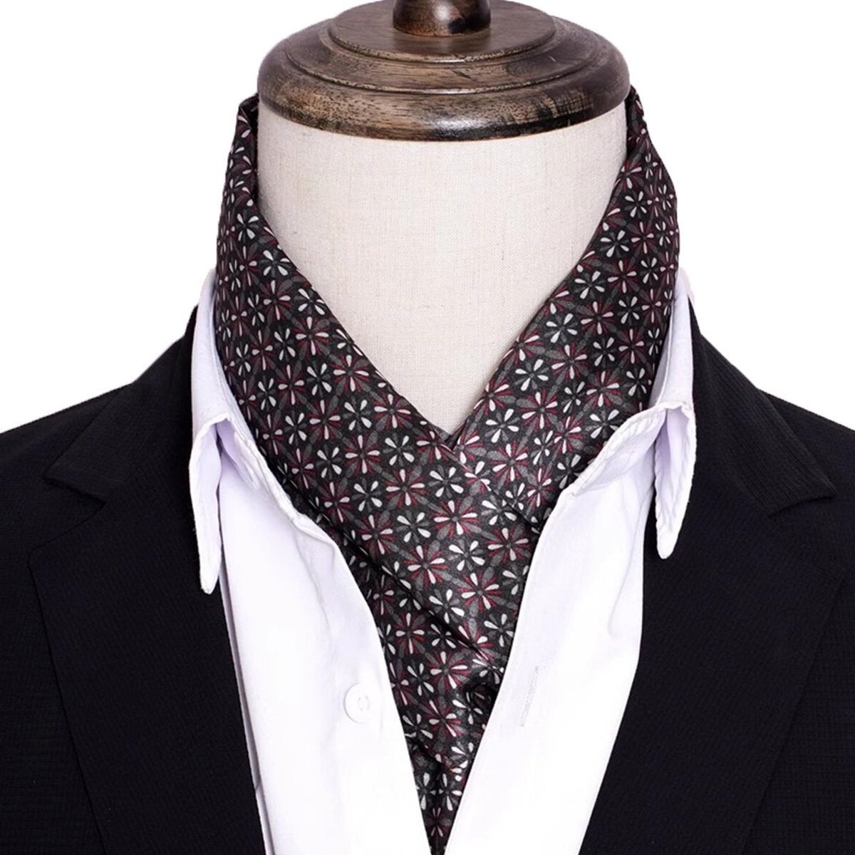 ผ้าพันคอไหมลายทางผู้ชายรุ่นใหม - Men Accessories Sale บทวิจารณ์และราคา