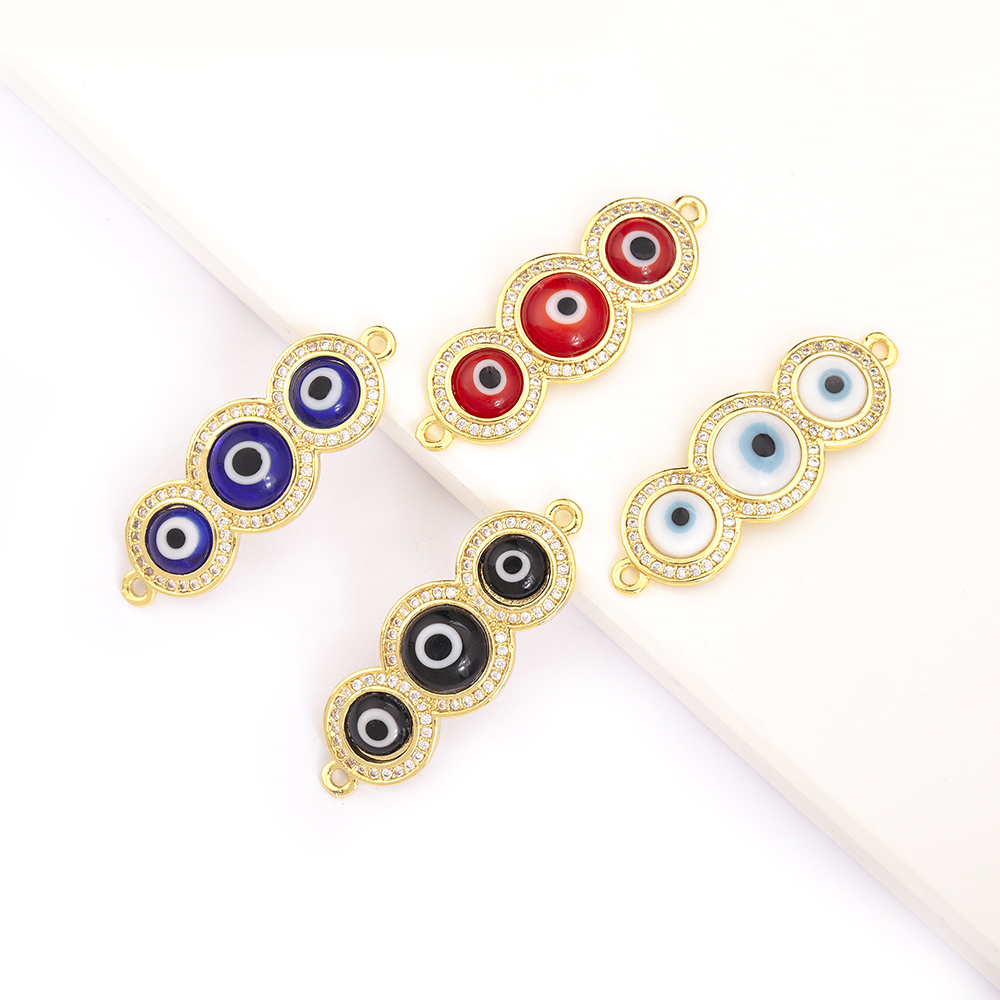 จี้รูปถั่วพลัมพ์พีส์ ลายตาปีศา - Men Accessories Evil Eye บทวิจารณ์และราคา