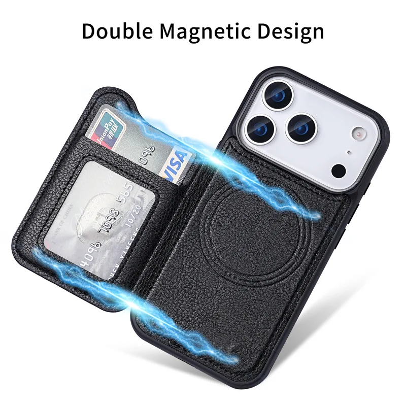 เคสโทรศัพท์หนังแม่เหล็ก Magsaf - Phone Wallet Combo บทวิจารณ์และราคา