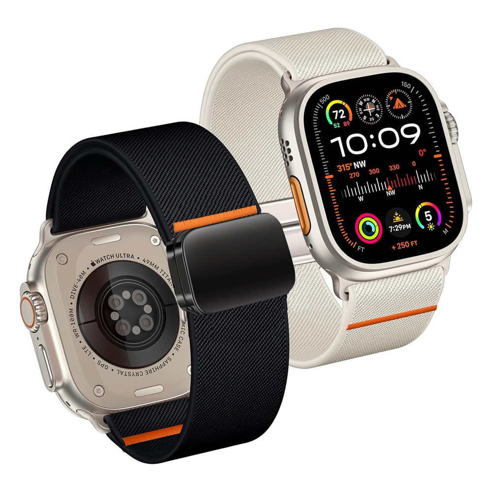 สายนาฬิกาไนลอนแบบยืดหยุ่นสำหรั - Men Accessories Website บทวิจารณ์และราคา