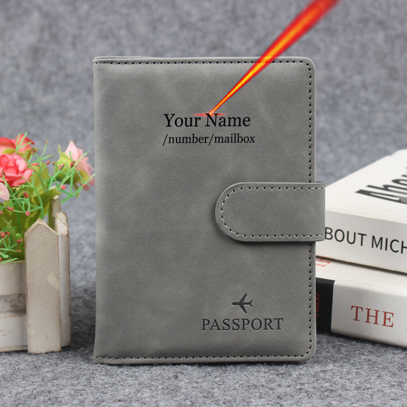 ปุ่มแม่เหล็กปกหนังสือเดินทางปร - Passport Wallet Rfid บทวิจารณ์และราคา