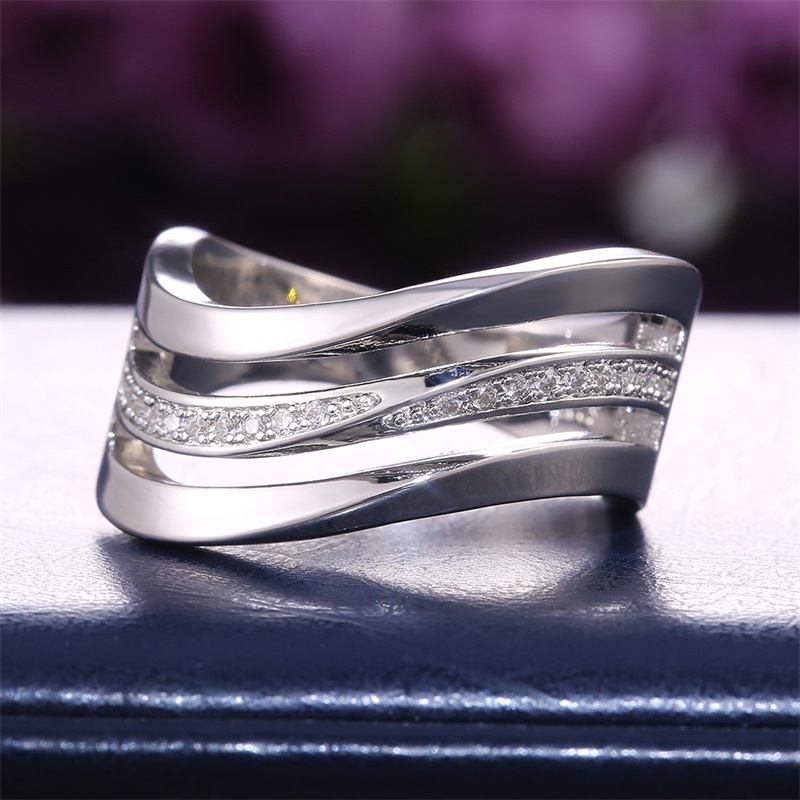 CAOSHI แฟชั่น Wave ออกแบบแหวนส - Men'S Accessories Jewelry Sale บทวิจารณ์และราคา