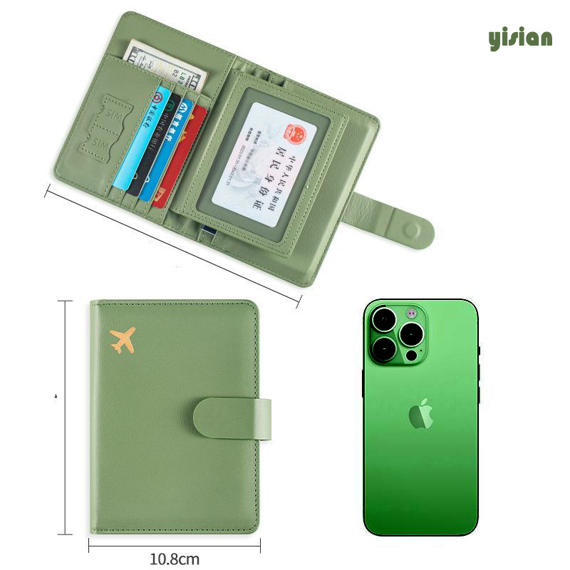 ปกหนังสือเดินทาง RFID กรณีผู้ถ - Passport Wallet Rfid บทวิจารณ์และราคา