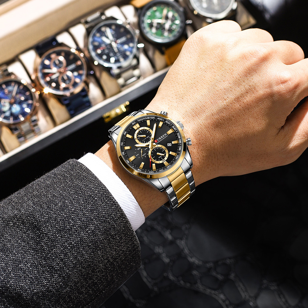 CURREN ลำลองควอตซ์โครโนสปอร์ตน - Young Men'S Accessories บทวิจารณ์และราคา