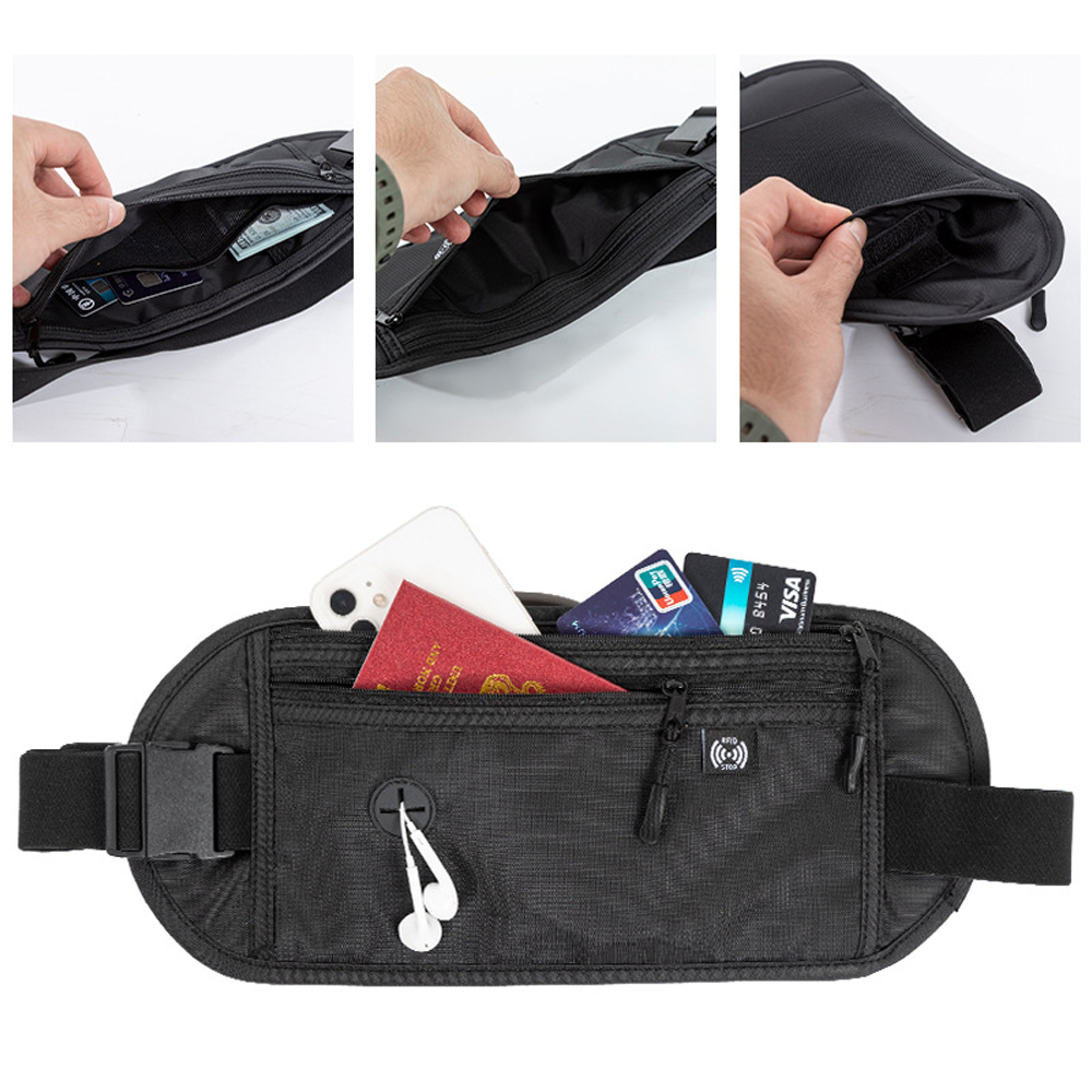 กระเป๋าใส่หนังสือเดินทางแบบคล้ - Passport Wallet Rfid บทวิจารณ์และราคา