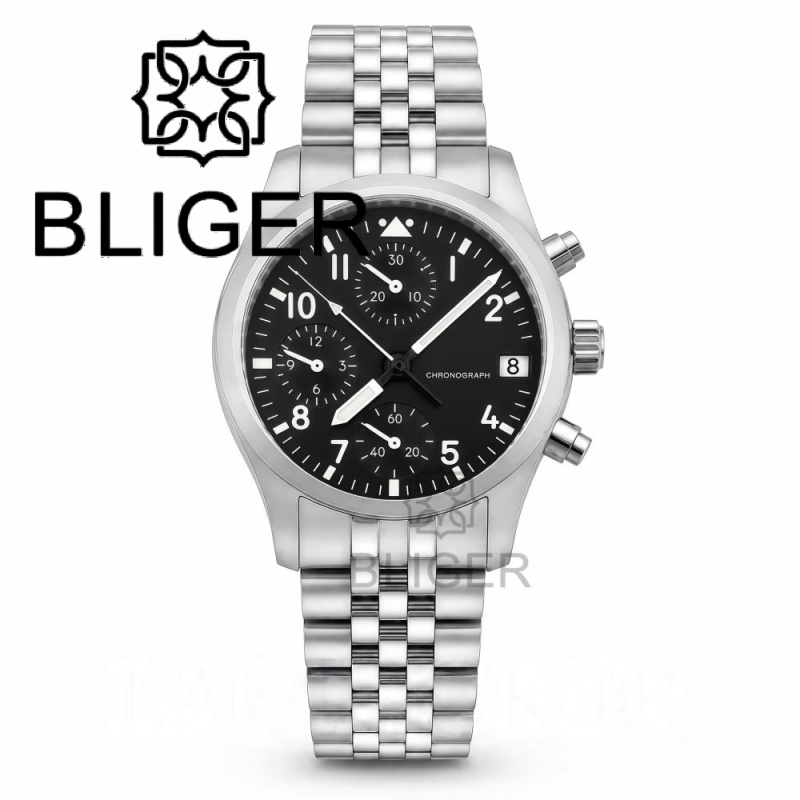 BLIGER ฟูลแบล็ค บรัช 38 มม. VK - Young Men'S Accessories บทวิจารณ์และราคา
