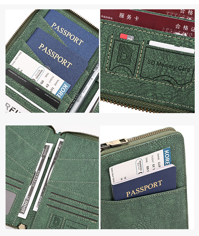 กระเป๋าใส่พาสปอร์ตป้องกัน RFID - Passport Wallet Rfid บทวิจารณ์และราคา