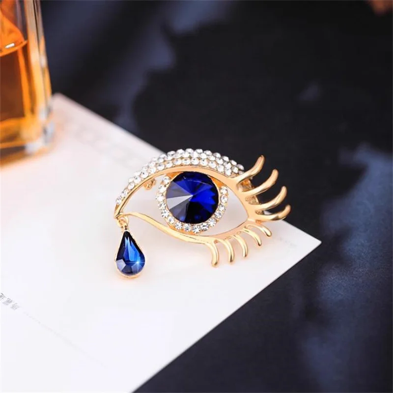 เข็มกลัดตาปีศาจวินเทจ 1 ชิ้น ส - Men Accessories Evil Eye บทวิจารณ์และราคา