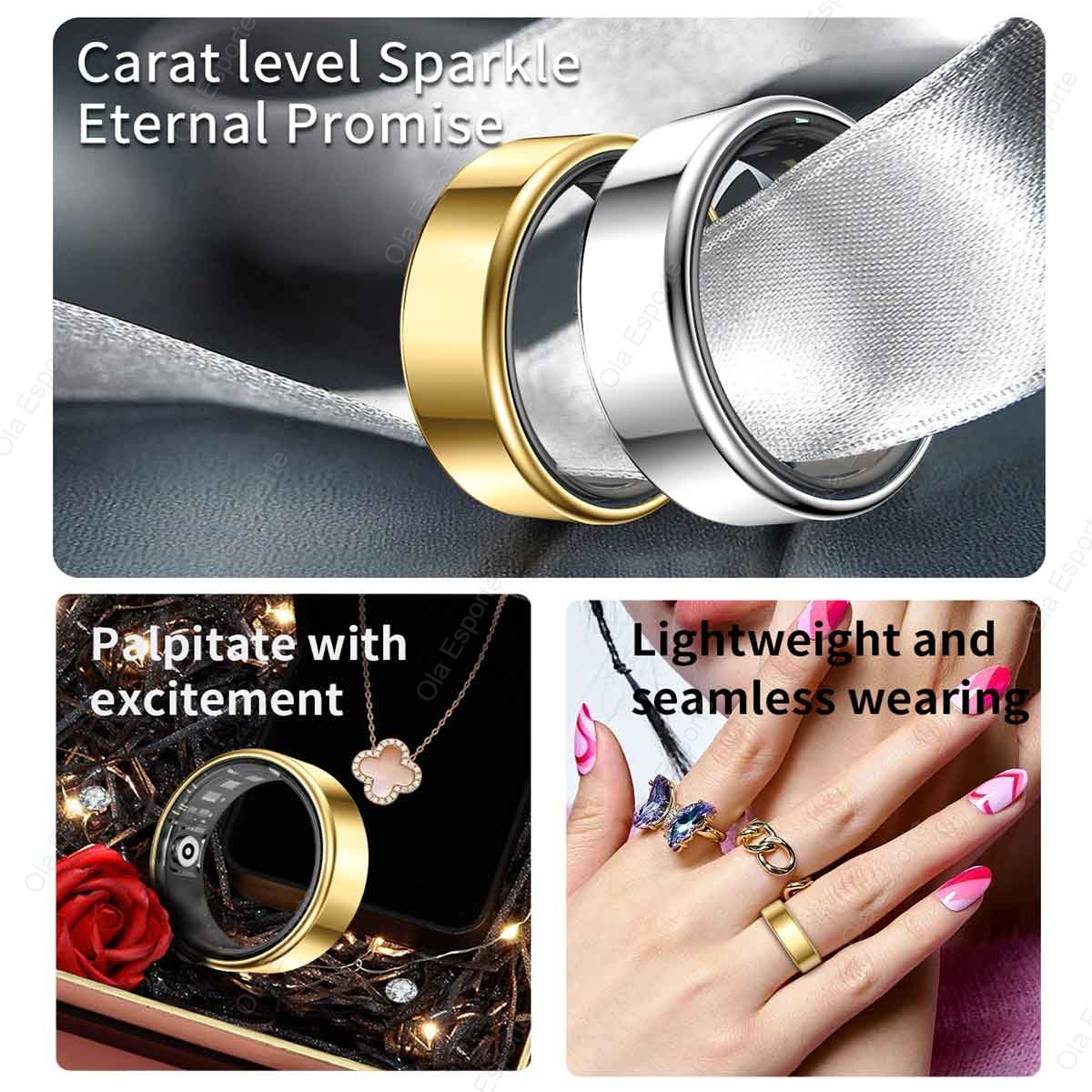 แหวนอัจฉริยะรุ่นใหม่ปี 2026 สำ - Young Men'S Accessories บทวิจารณ์และราคา