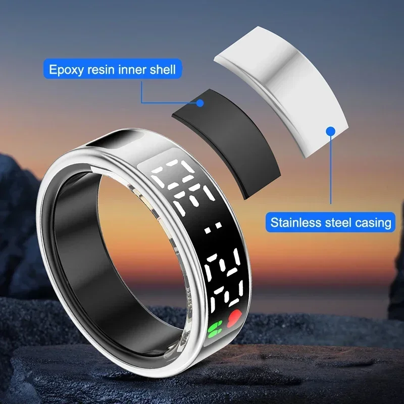 แหวนสมาร์ทสําหรับผู้ชายผู้หญิง - Young Men'S Accessories บทวิจารณ์และราคา